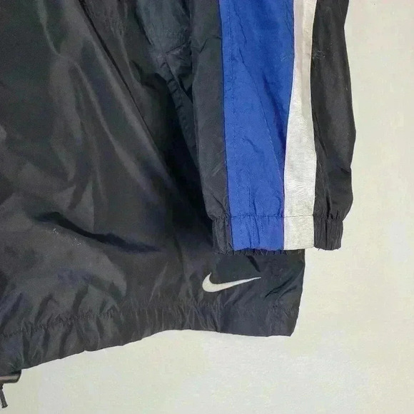 Nike Vintage 90s Black Blue Jacket Size XL White Tag - Picture 4 of 8